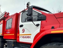 Губкинские спасатели ликвидировали пожар в неэксплуатируемом дачном доме