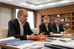 Вячеслав Гладков – о рабочей встрече с министром строительства и ЖКХ Иреком Файзуллиным