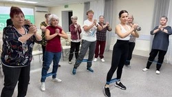 Губкинские пенсионеры присоединились к здоровому образу жизни и спорту